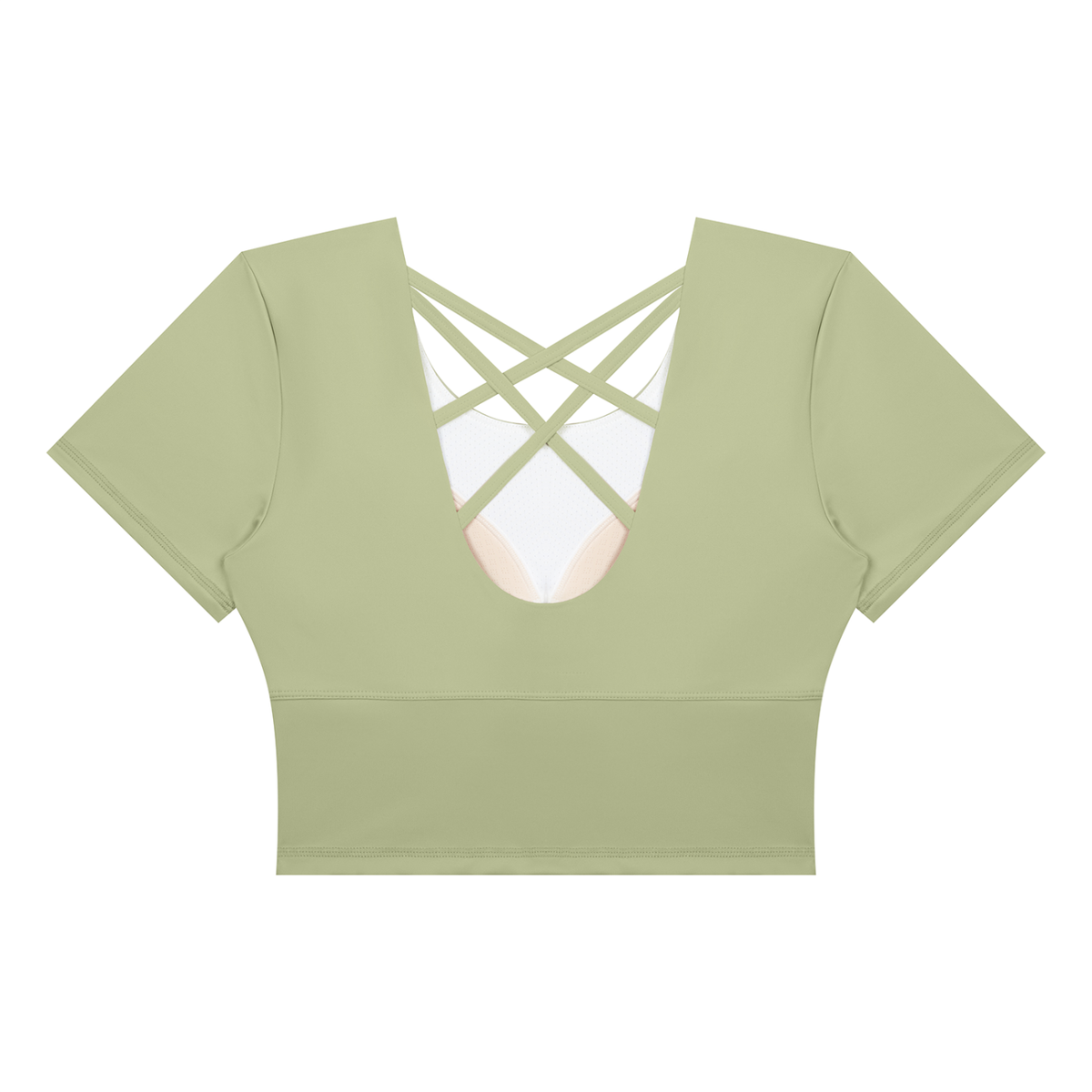 Essential Cropped Yoga Tee