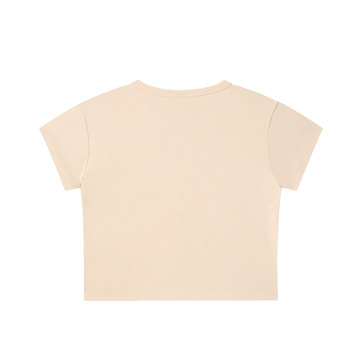 Snow Washed Cropped Tee