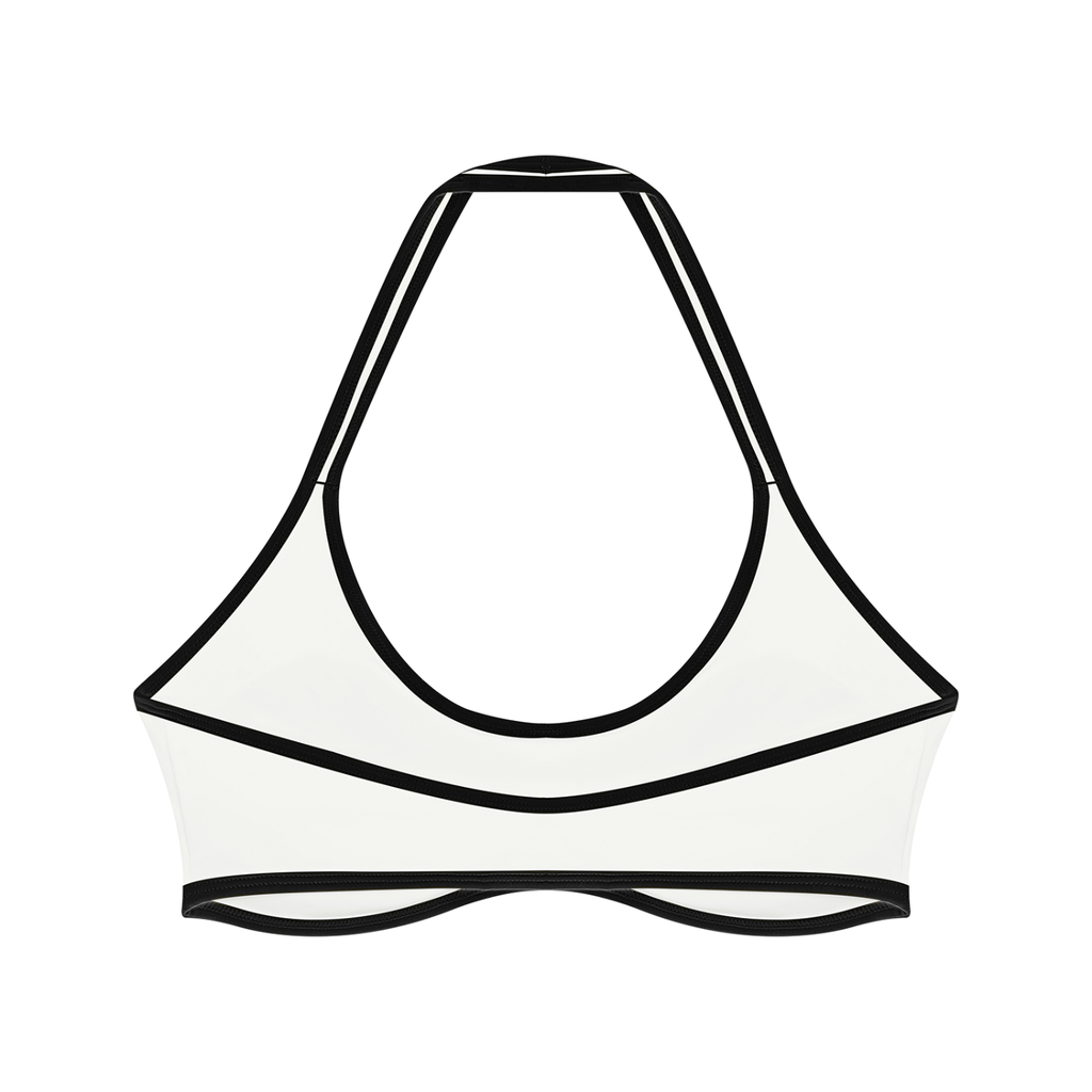 Colorblock Halter Performance Bra