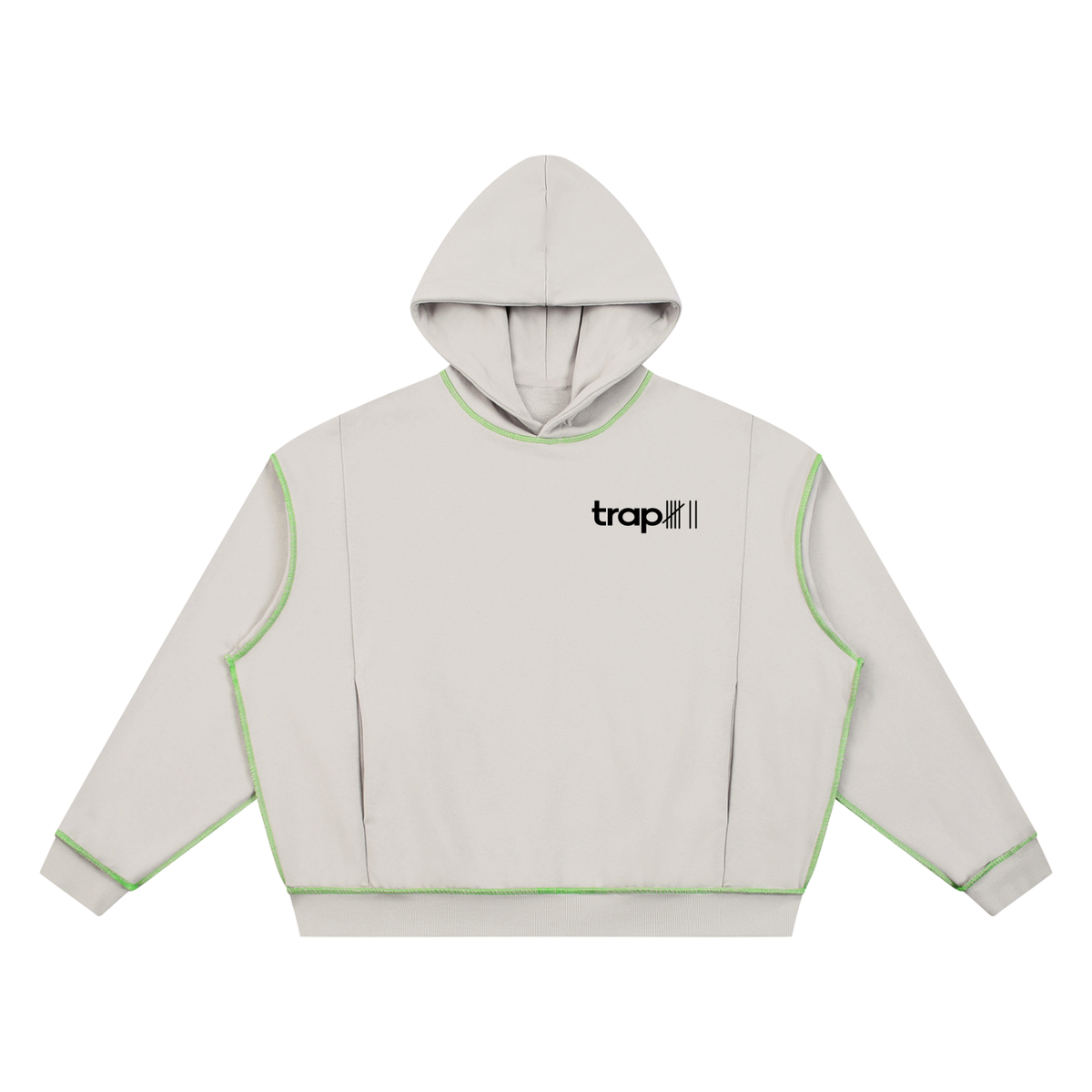 Heavyweight Boxy Topstitch Hoodie