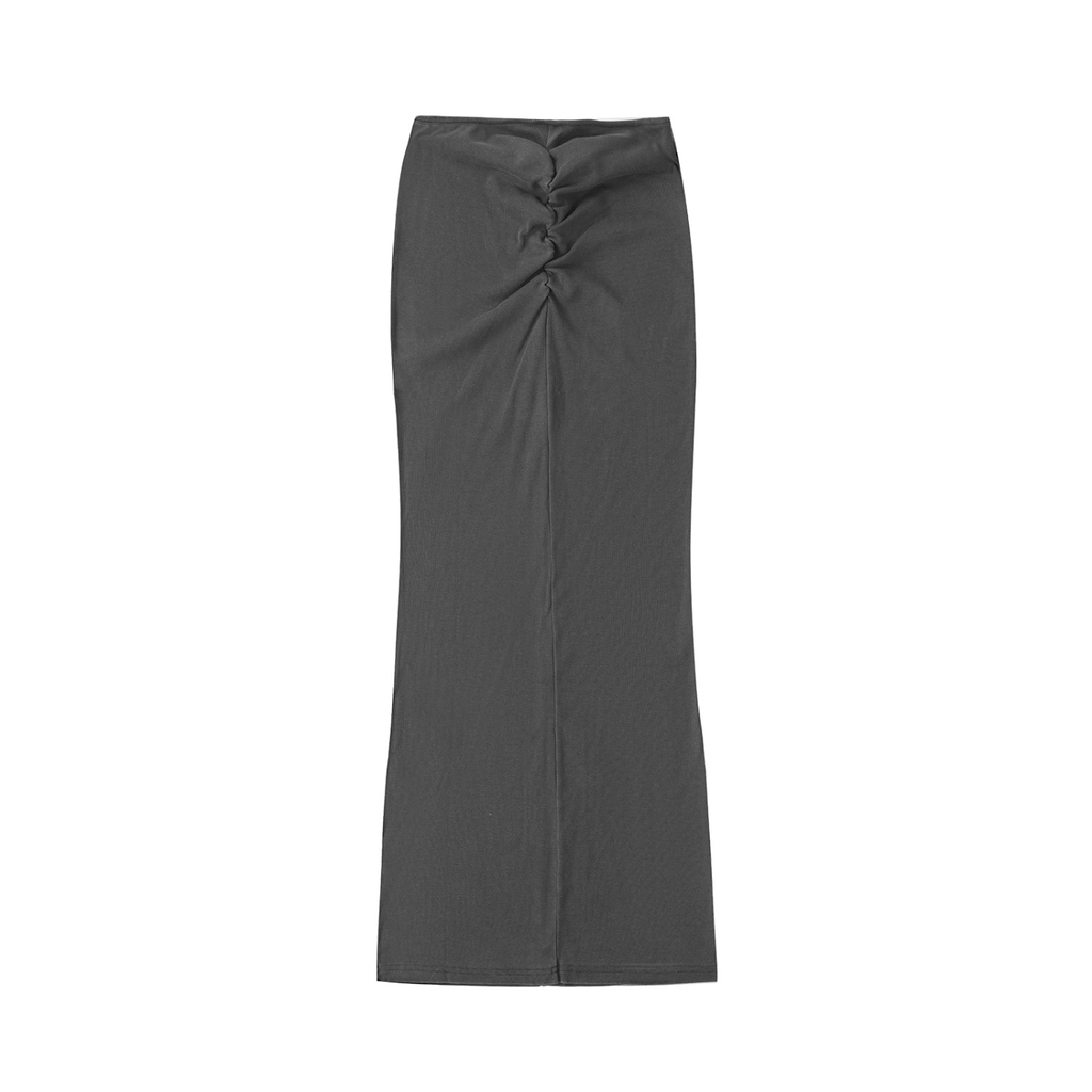 Washed Flow Maxi Skirt