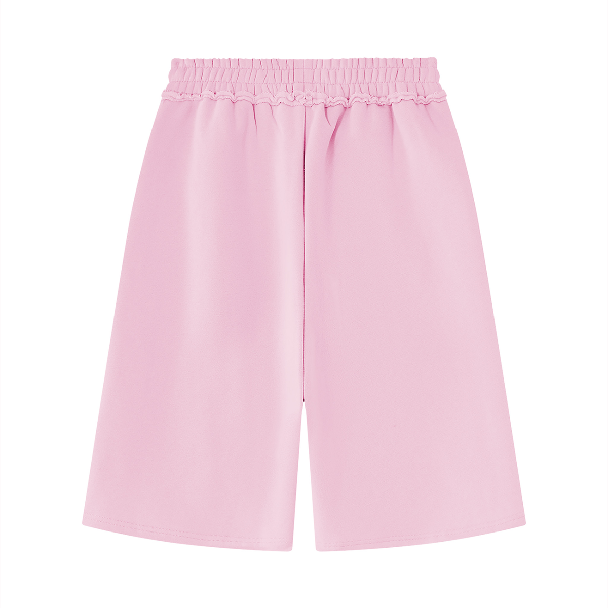 Unisex Raw-Edge Fleece Shorts