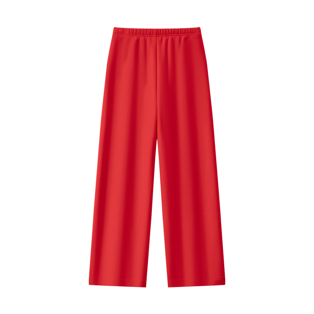 Cozy Straight-Leg Fleece Sweatpants