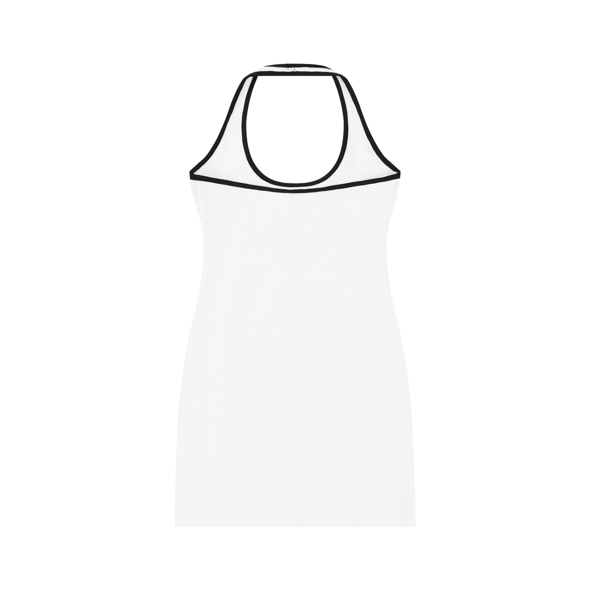 Sleek Halter Midi Dress