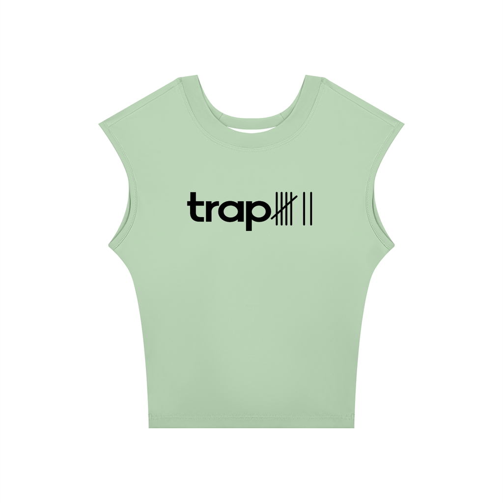 Sleek Open-Back Yoga Tank