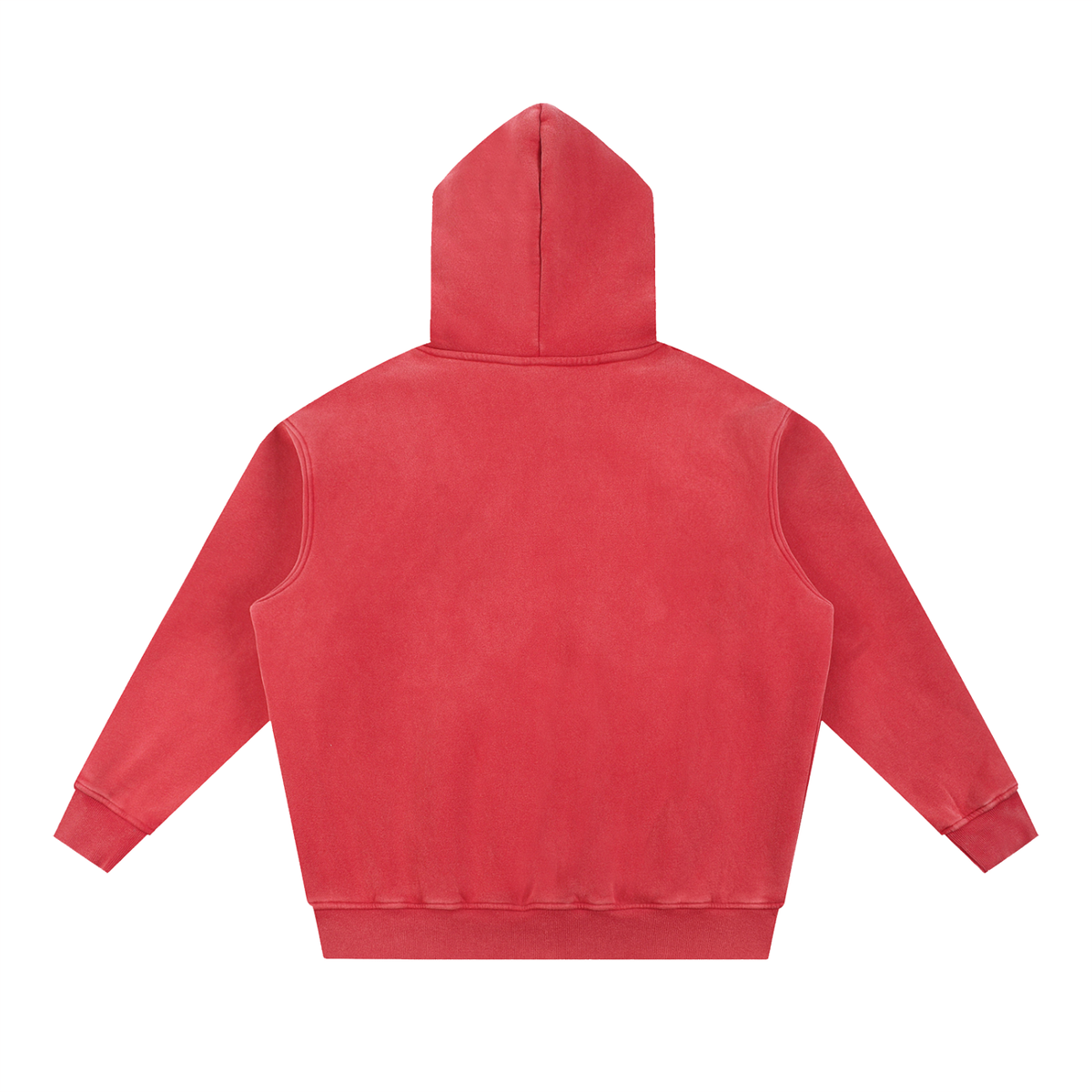Snow Washed Oversized Fleece Hoodie