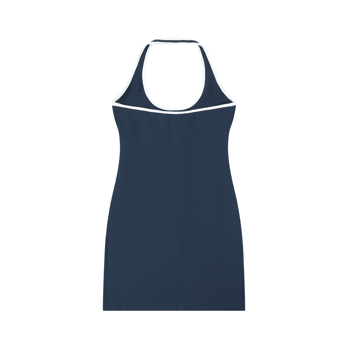 Sleek Halter Midi Dress