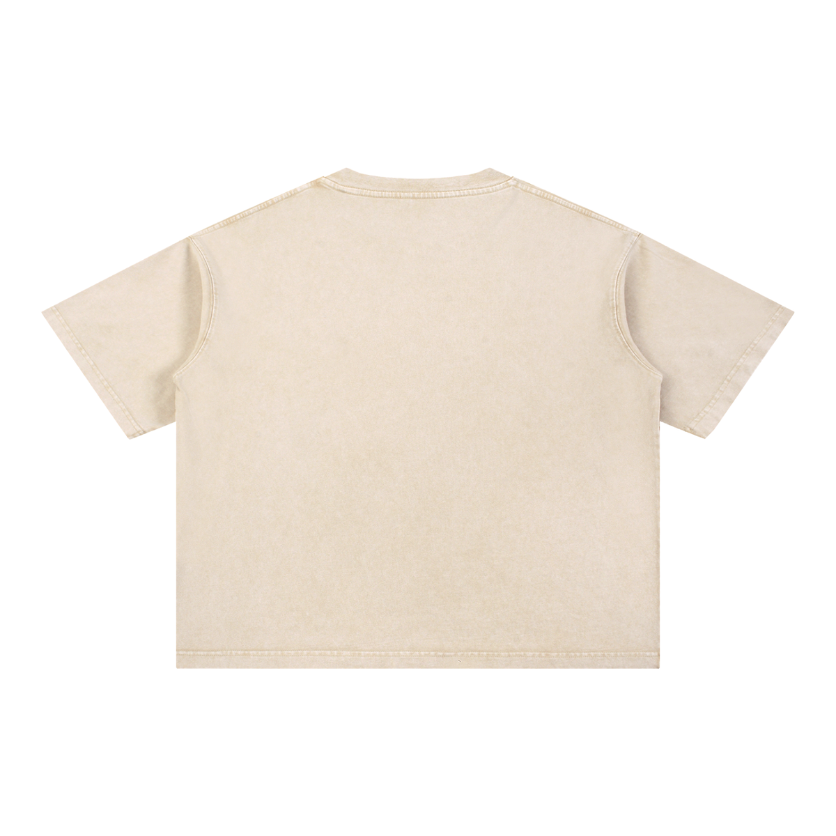 Mineral Wash Boxy Cotton Tee