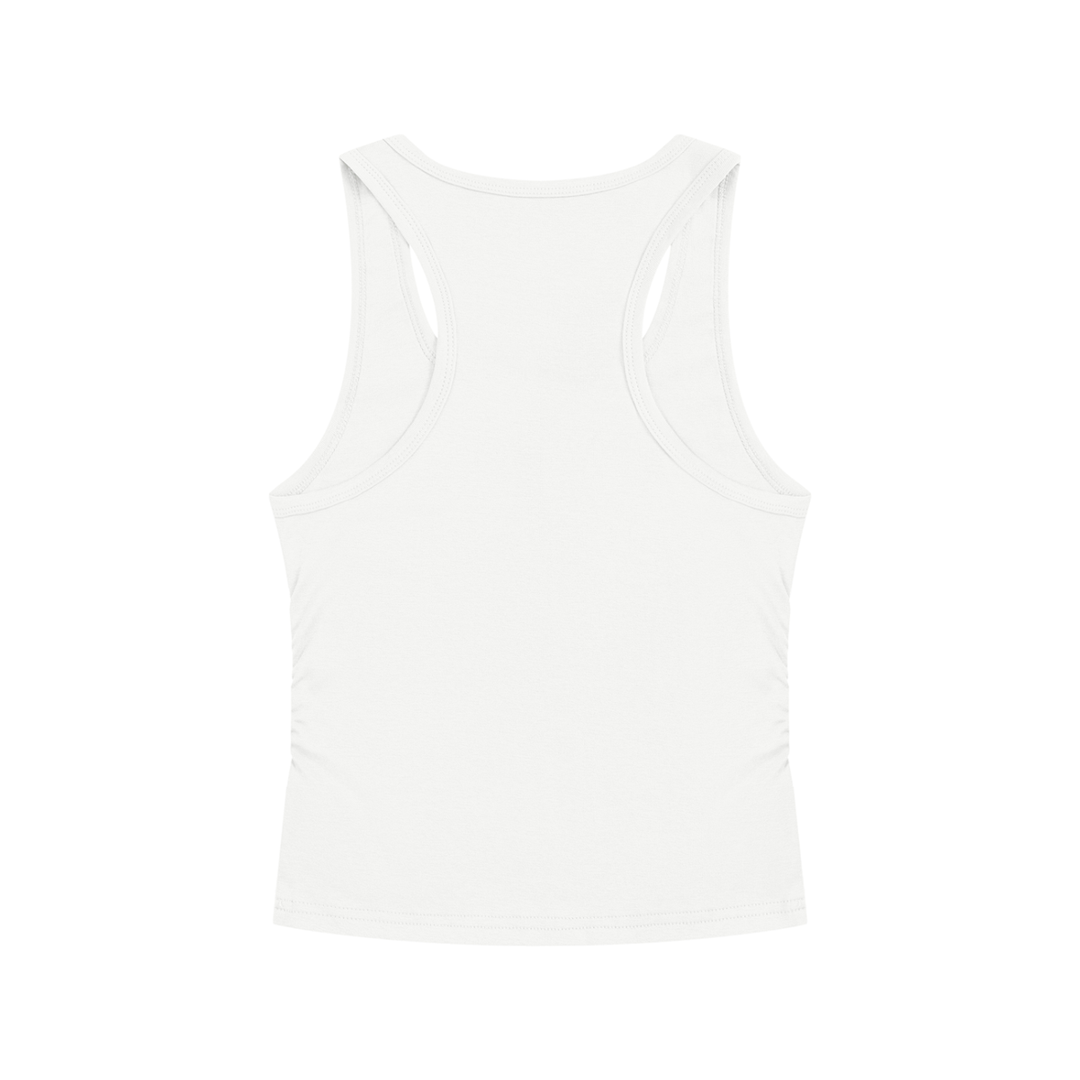 Feminine Ruched Everyday Tank