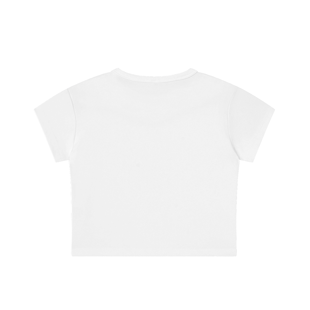 Snow Washed Cropped Tee