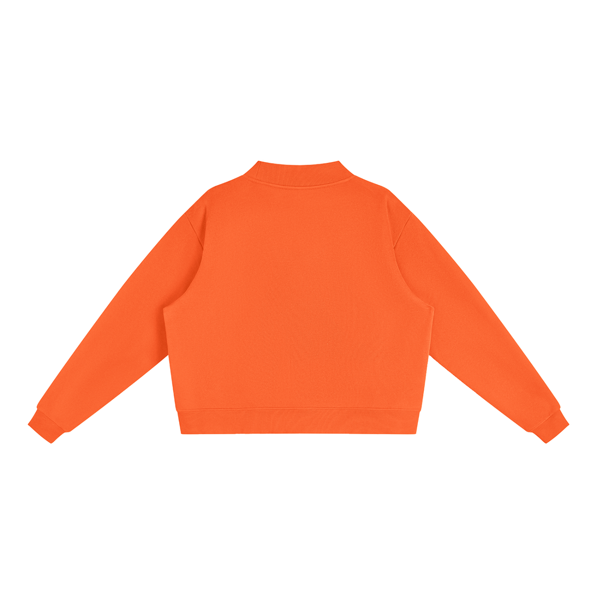 Cozy Mock-Neck Fleece Crewneck