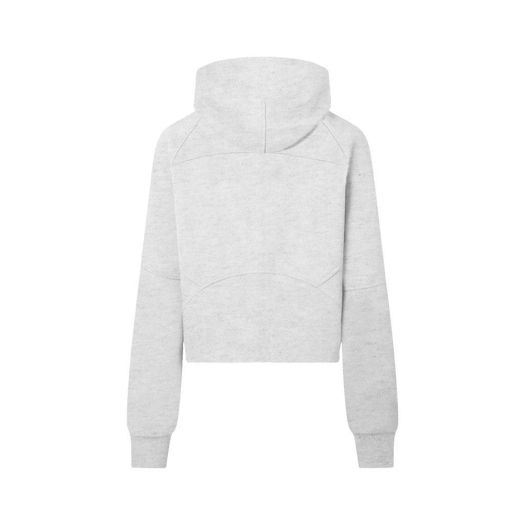 Cropped Half-Zip Hoodie