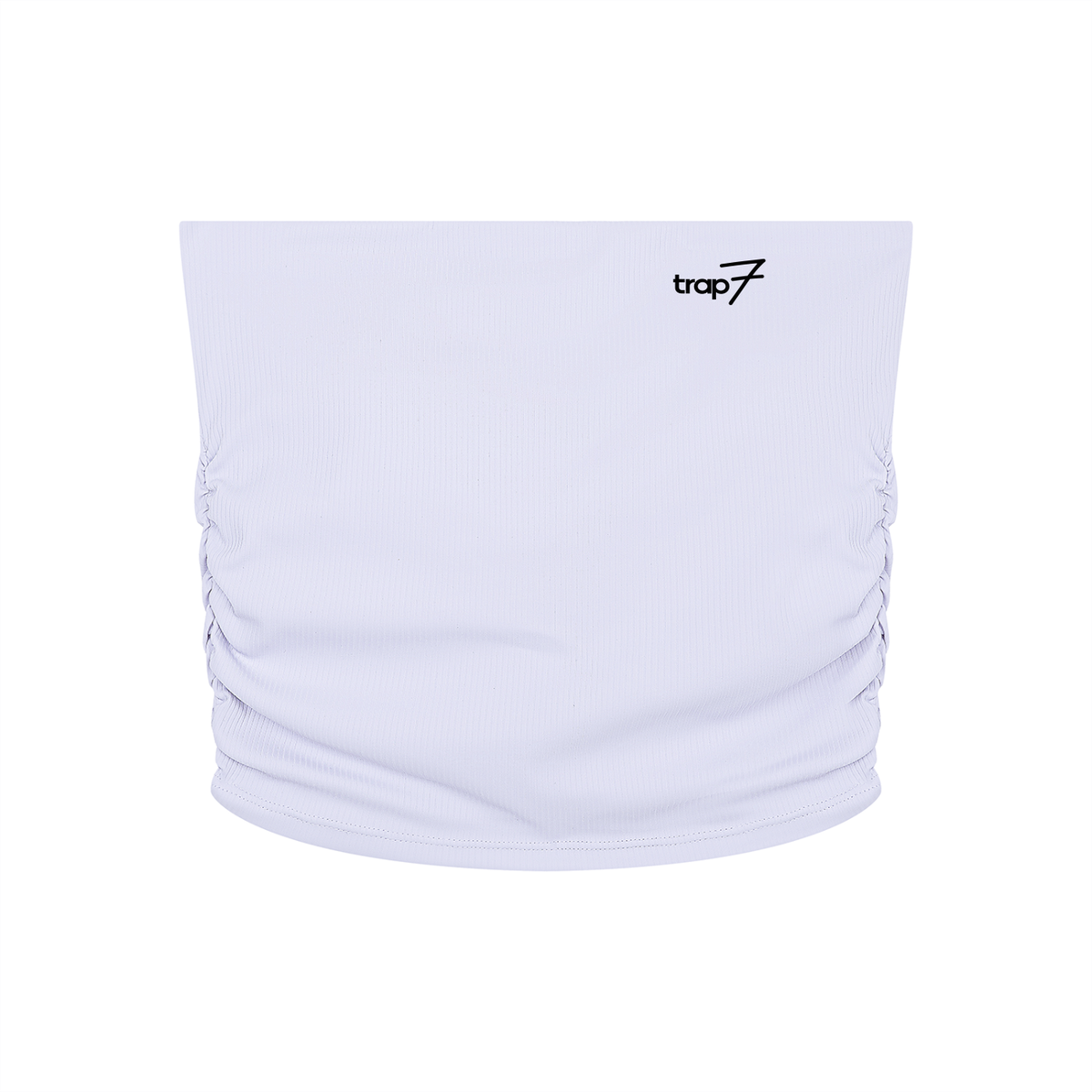 Ruched Cropped Tube Top