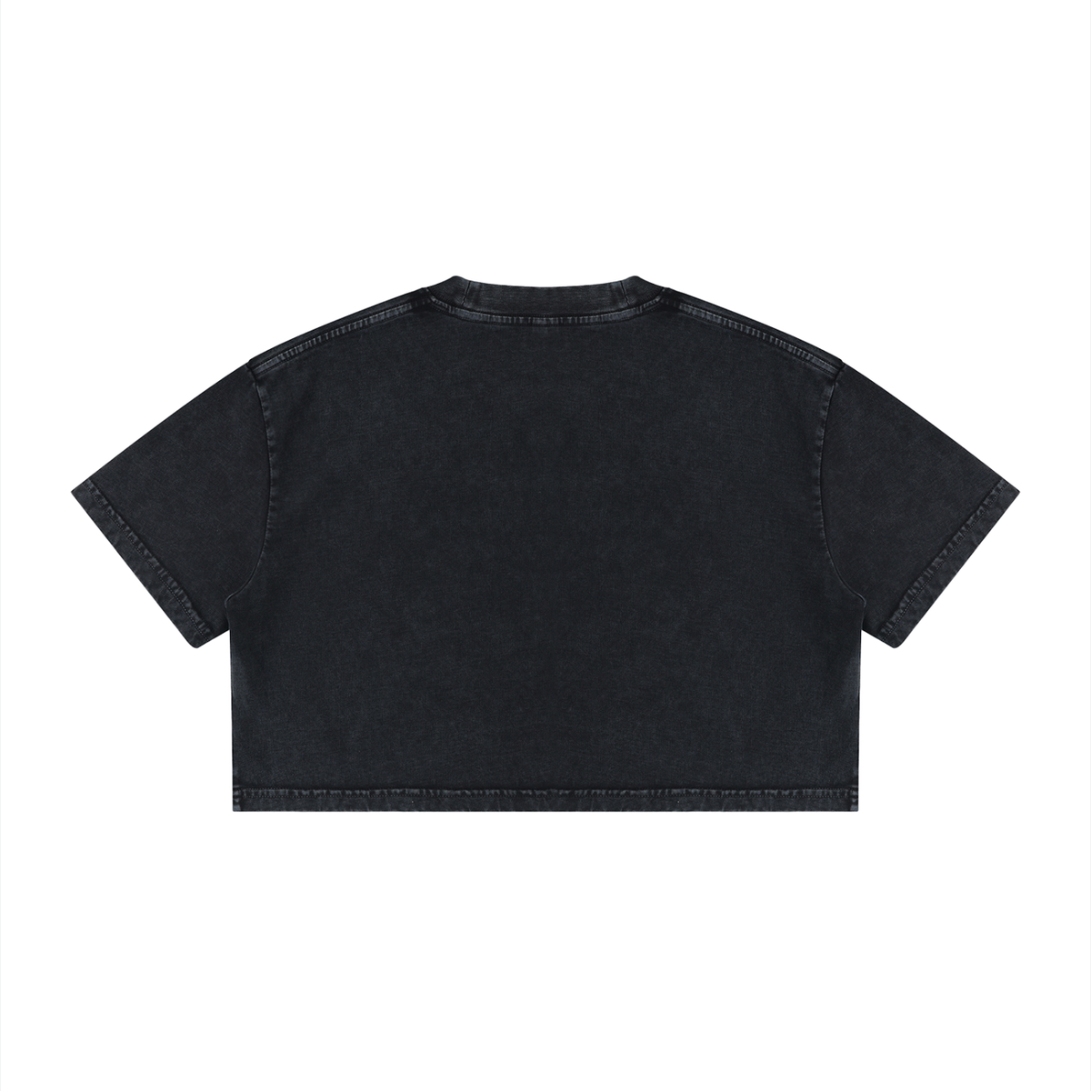 Mineral Wash Cropped Tee