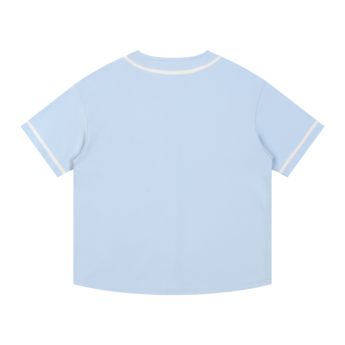 Contrast Piped Relaxed Jersey Top