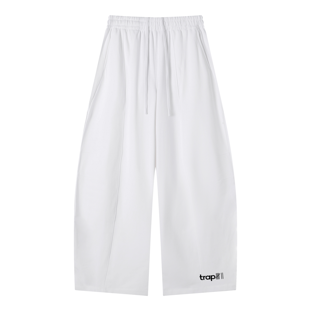 Heavyweight Wide-Leg Panel Sweatpants
