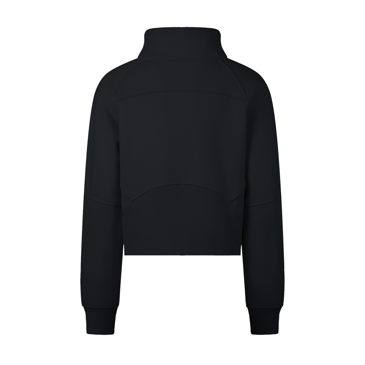Cropped Half-Zip Pullover