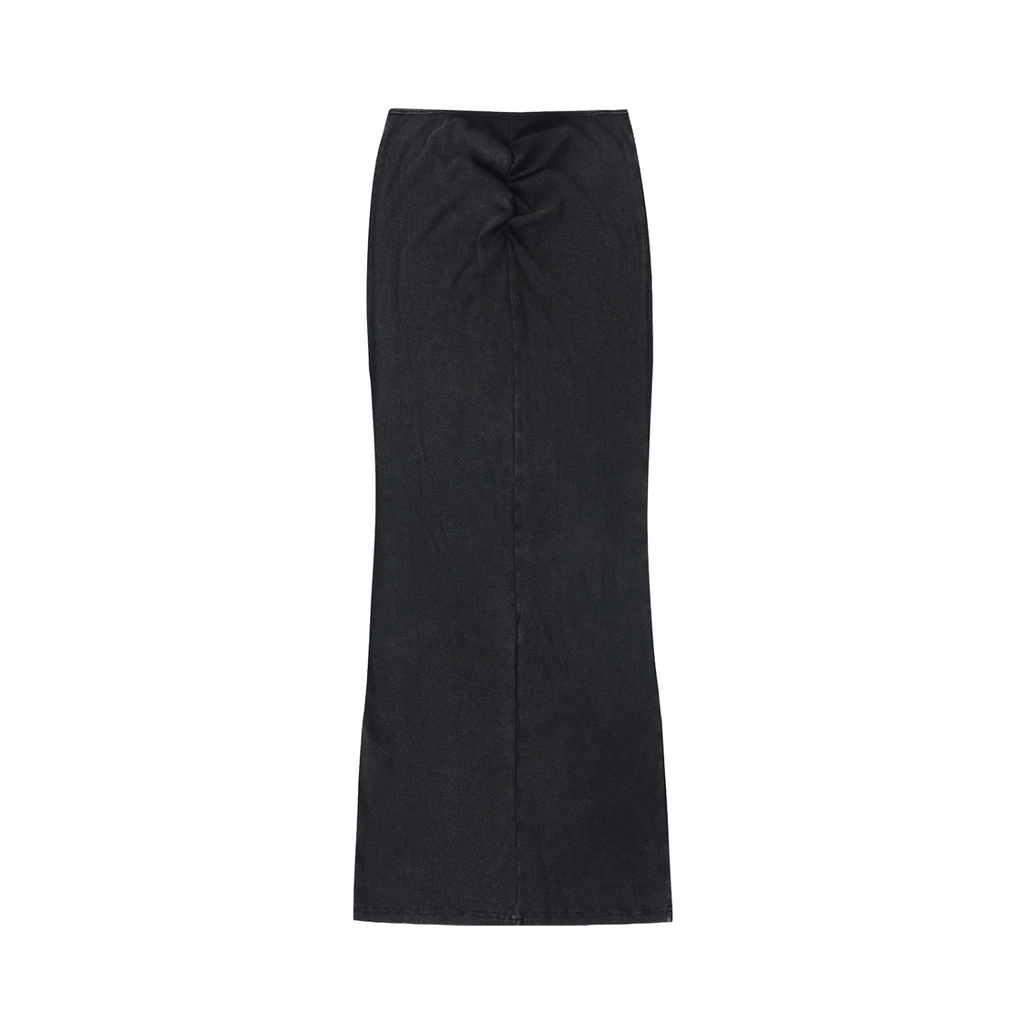 Washed Flow Maxi Skirt