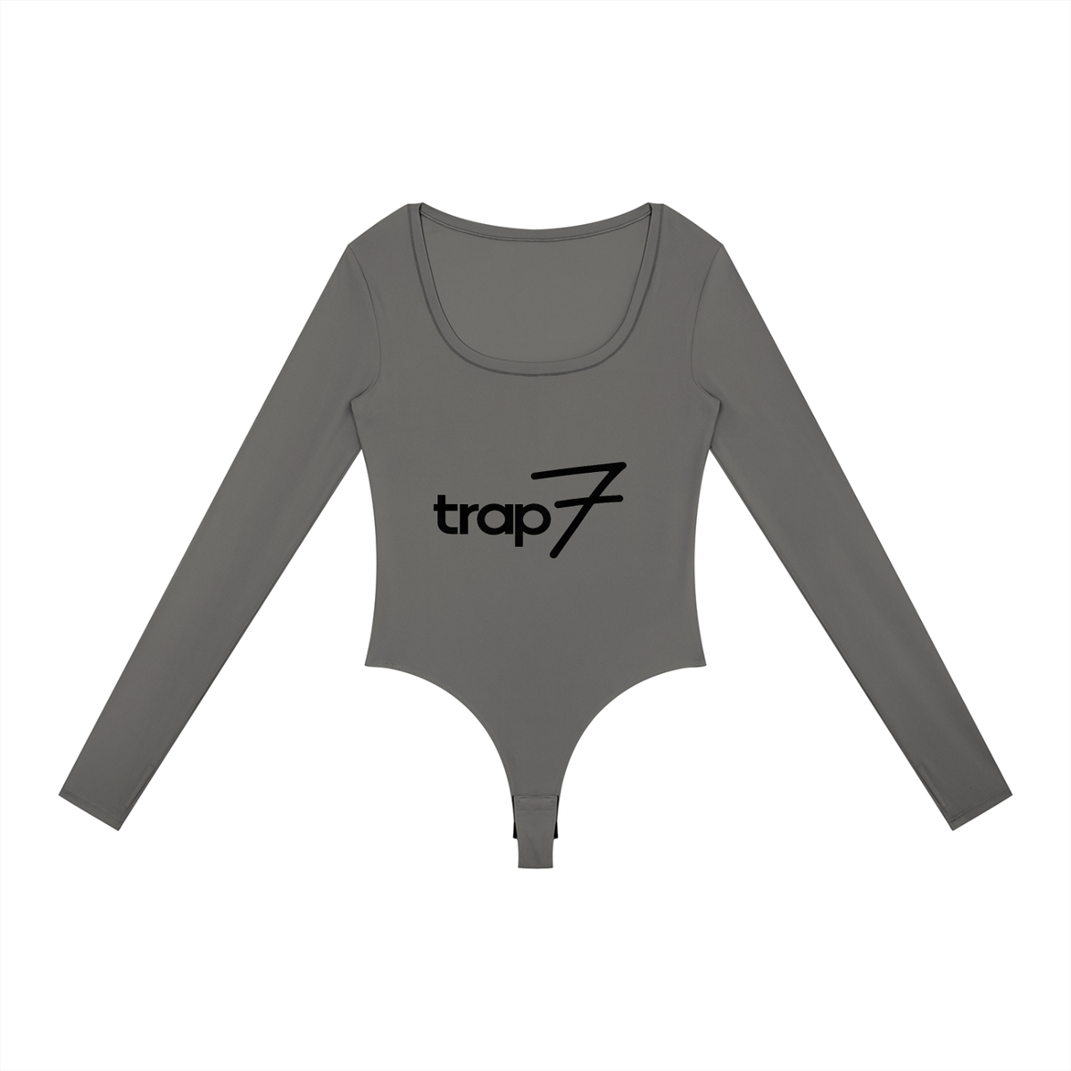 Sleek Long-Sleeve Yoga Bodysuit