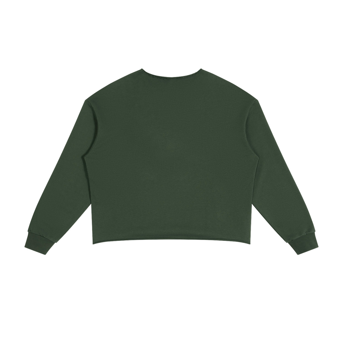 Unisex Raw-Edge Panel Boxy Sweatshirt