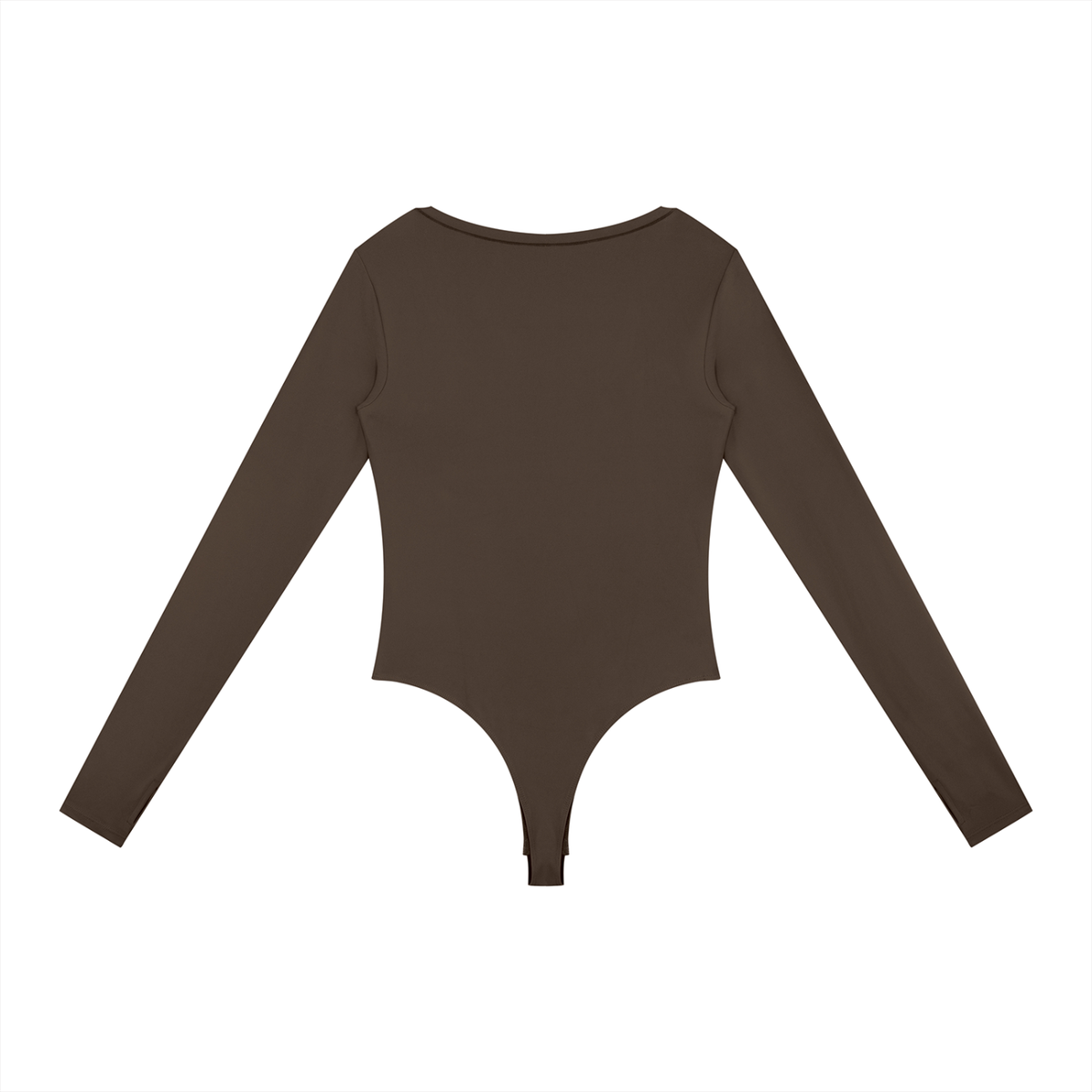 Sleek Long-Sleeve Yoga Bodysuit