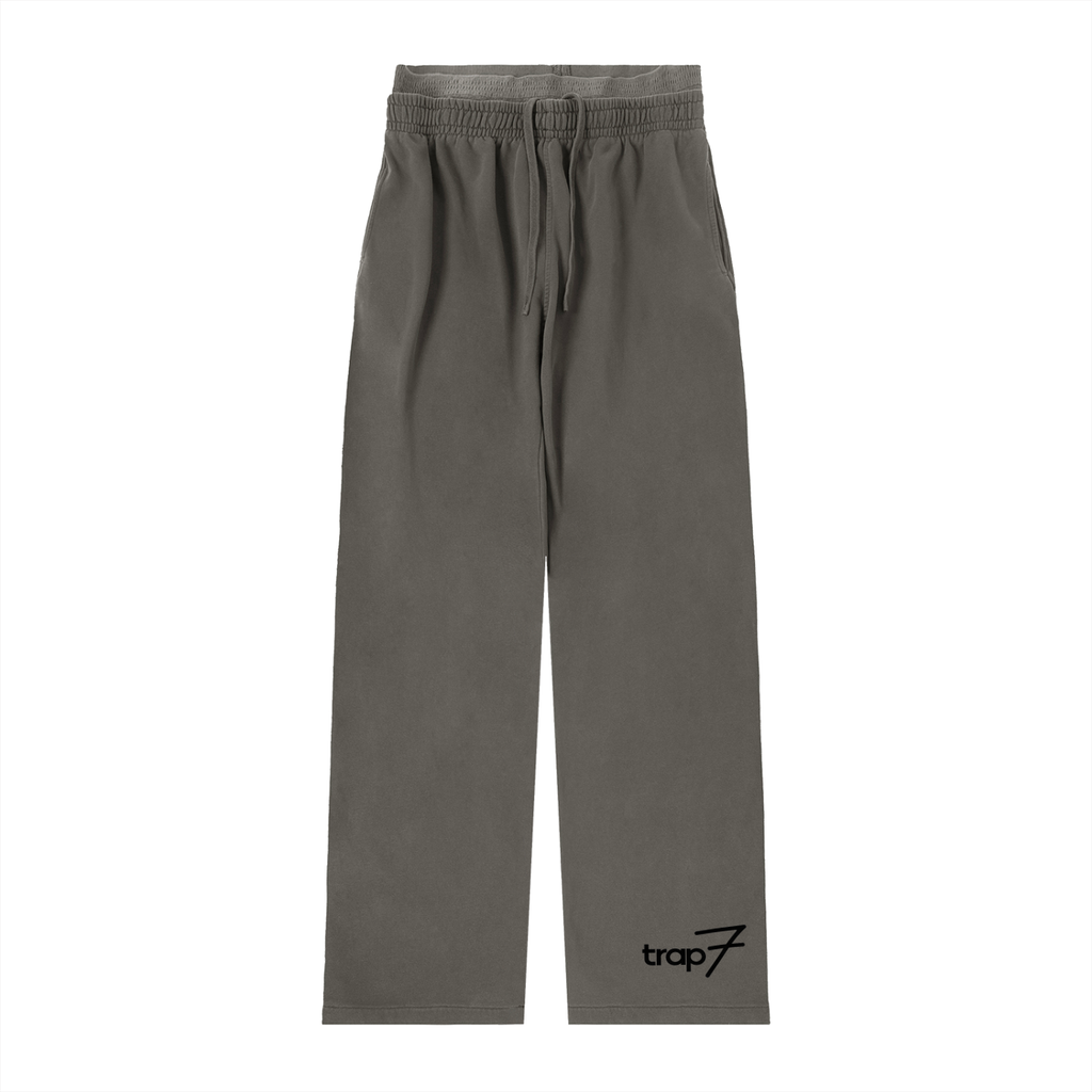 Vintage Washed Relaxed-Leg Pants