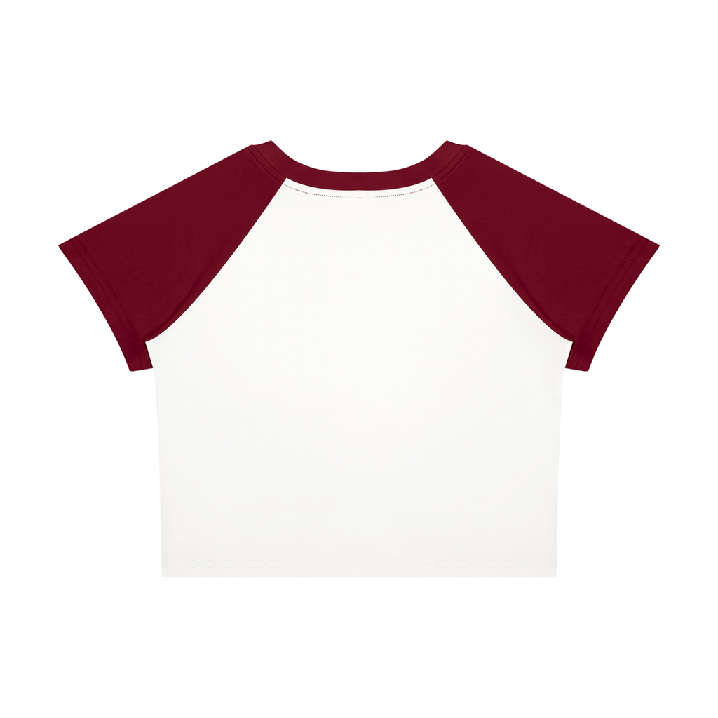 Colorblock Raglan Baby Tee