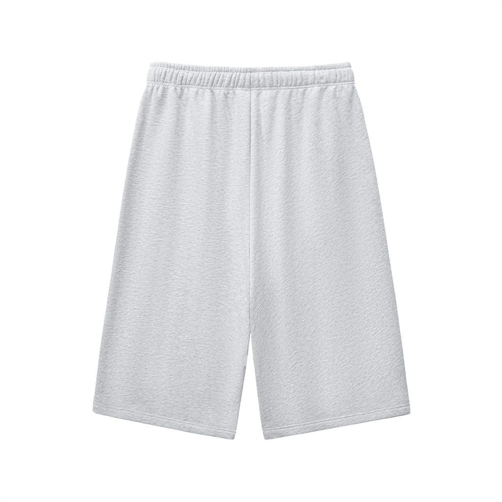 Relaxed Drawstring Cropped Sweatpants