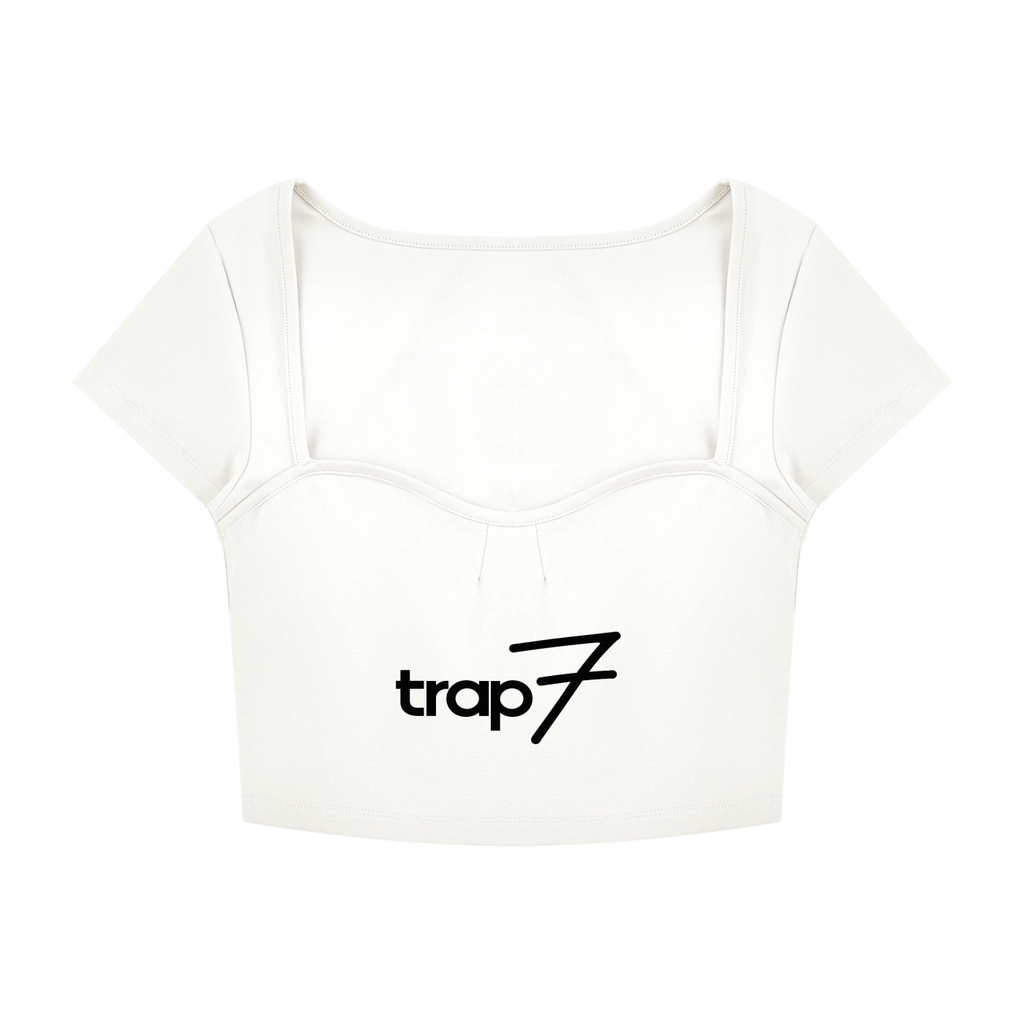 Essential Square-Neck Cropped Tee