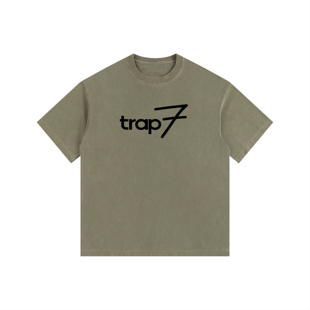 Vintage Wash Oversized Cotton Tee
