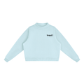 Cozy Mock-Neck Fleece Crewneck