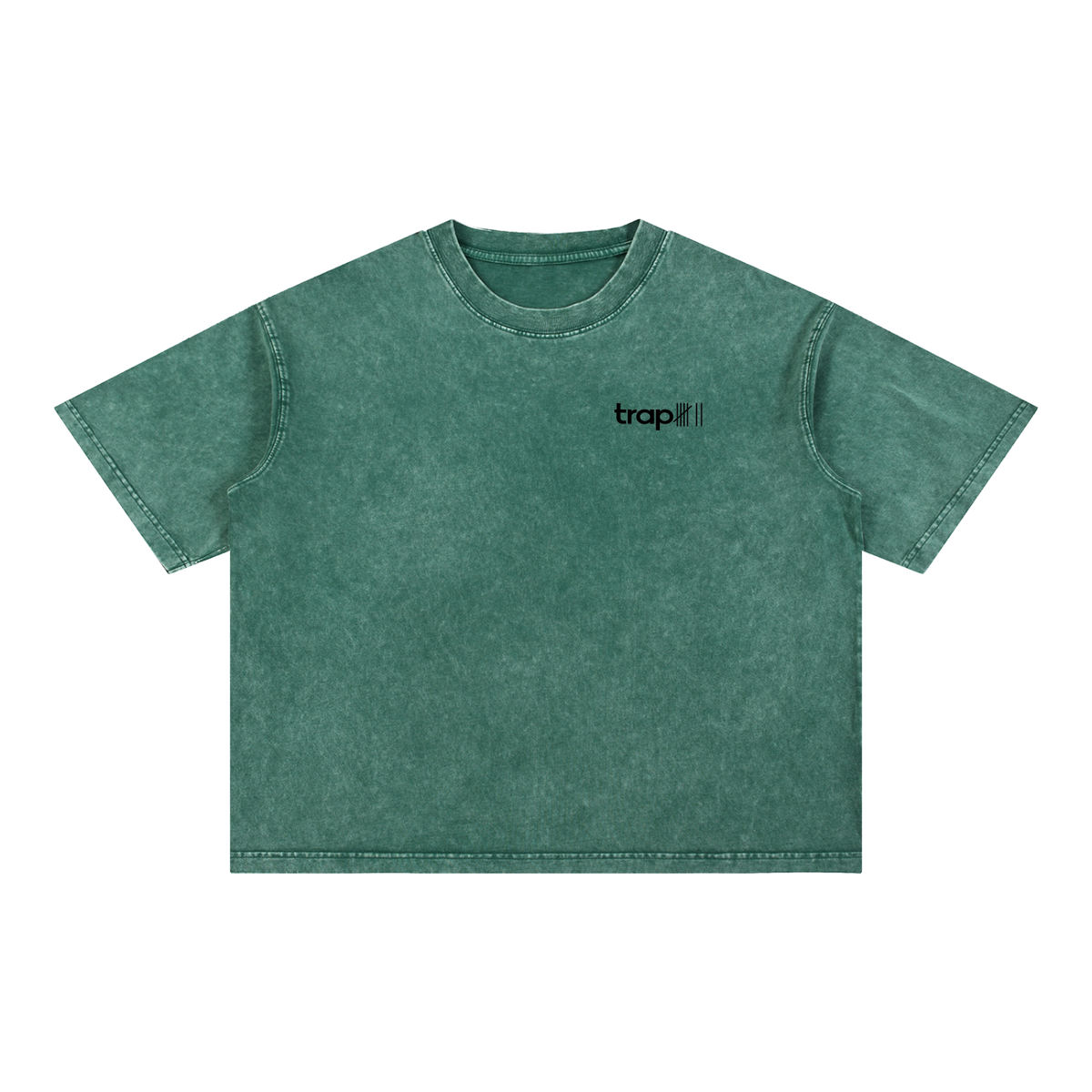 Mineral Wash Boxy Cotton Tee