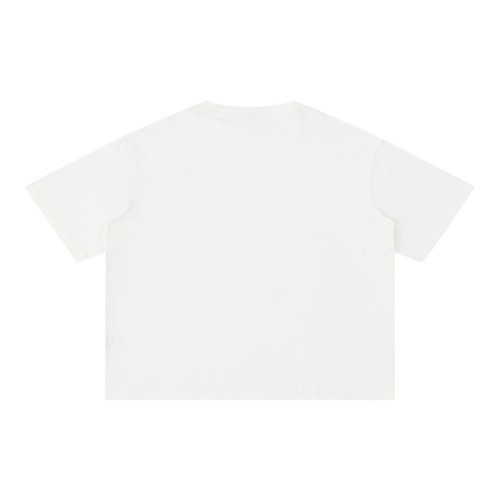 Mineral Wash Boxy Cotton Tee