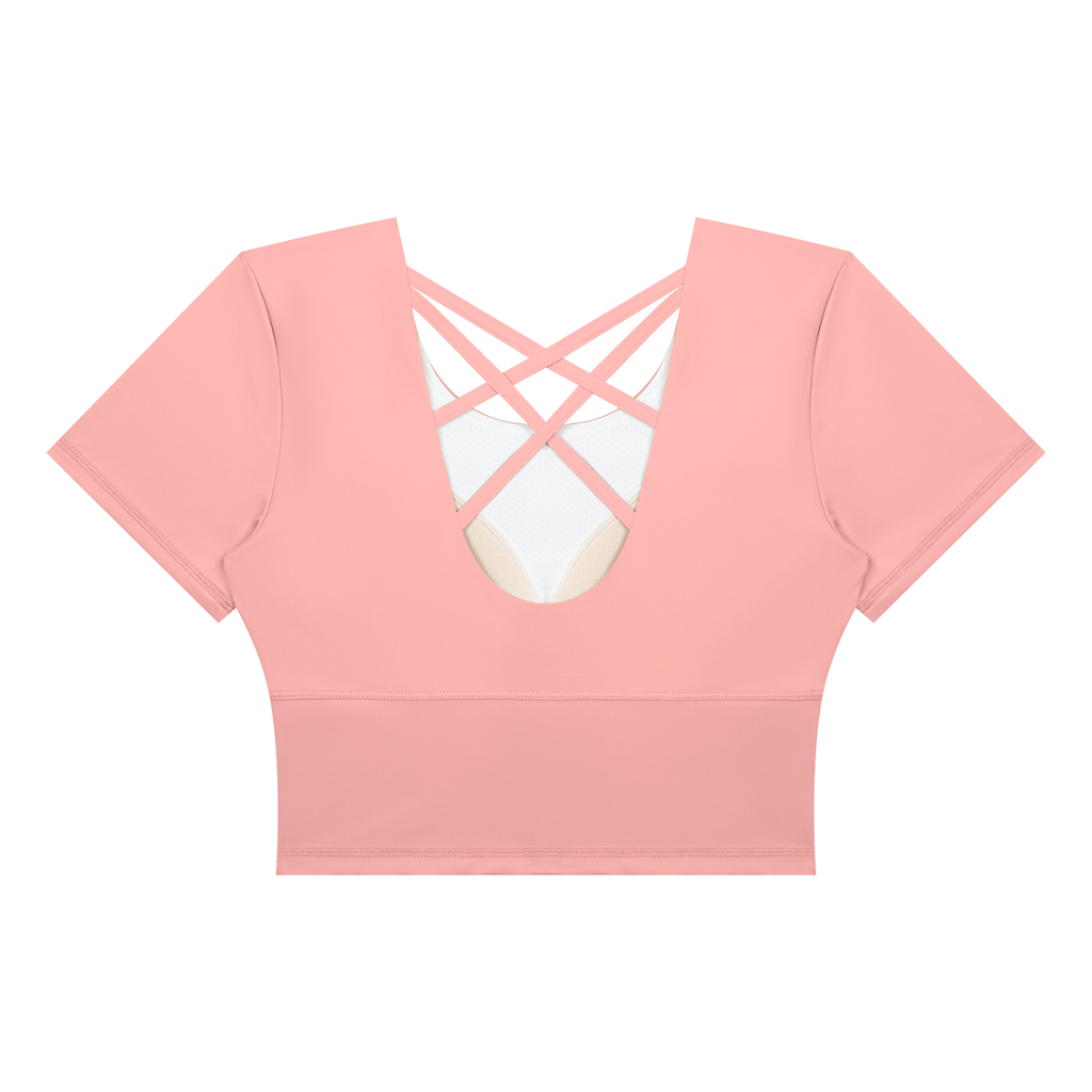 Essential Cropped Yoga Tee