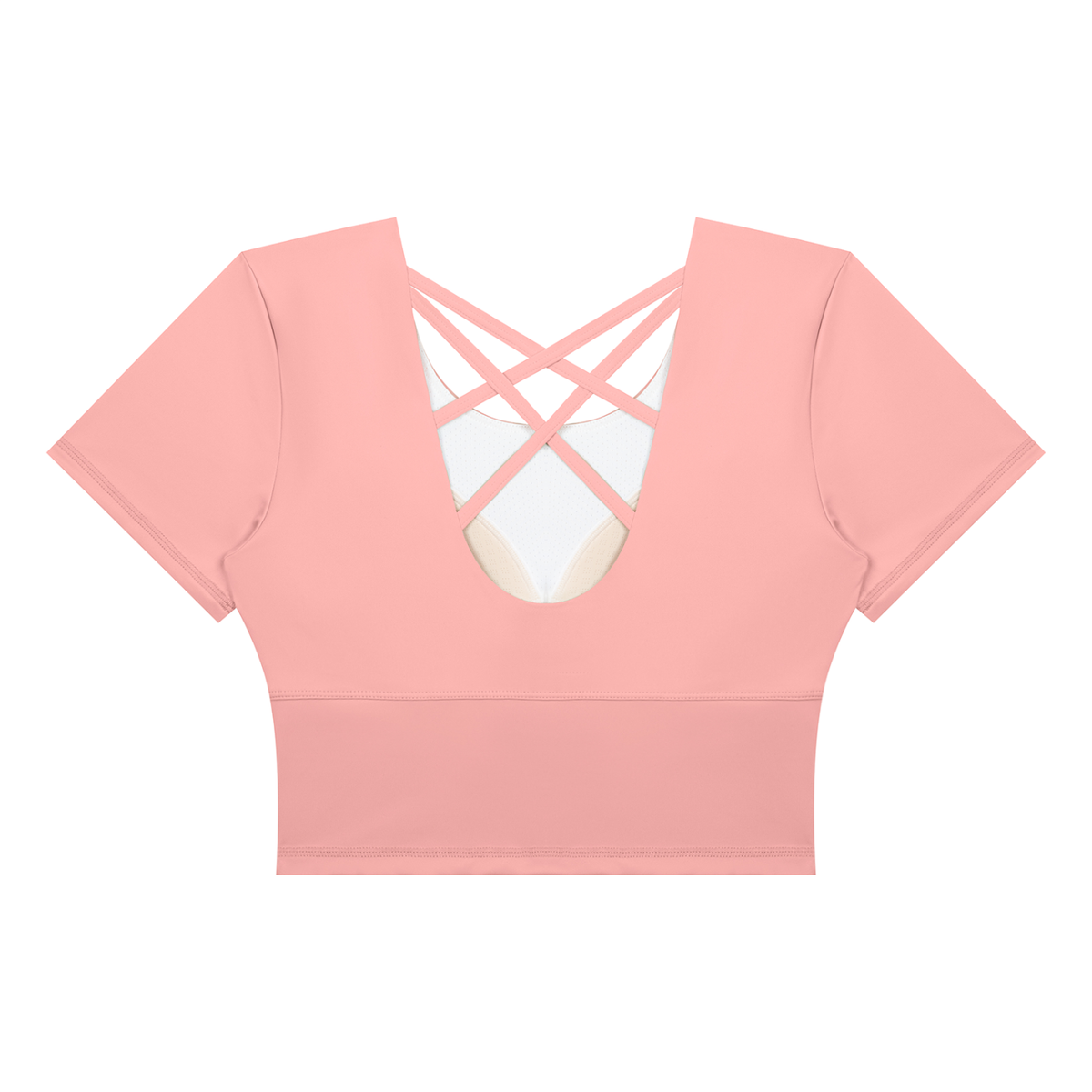 Essential Cropped Yoga Tee