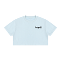Mineral Wash Cropped Cotton Tee