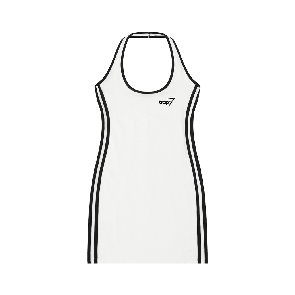 Sleek Halter Bodycon Dress