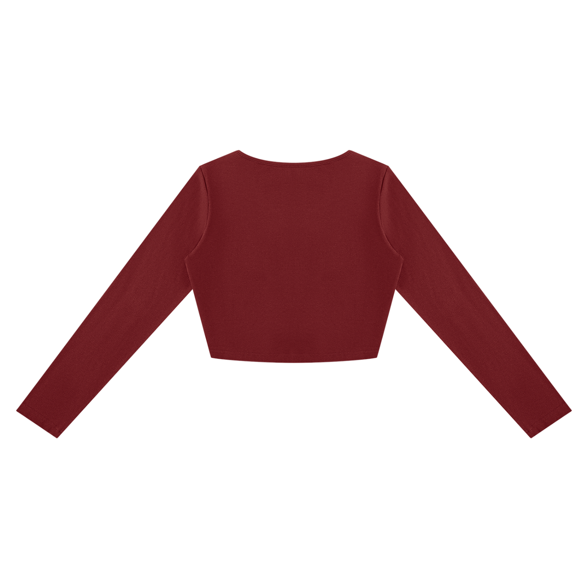 Essential Long-Sleeve Crop Tee