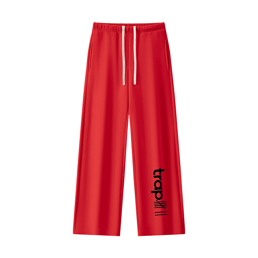 Cozy Straight-Leg Fleece Sweatpants