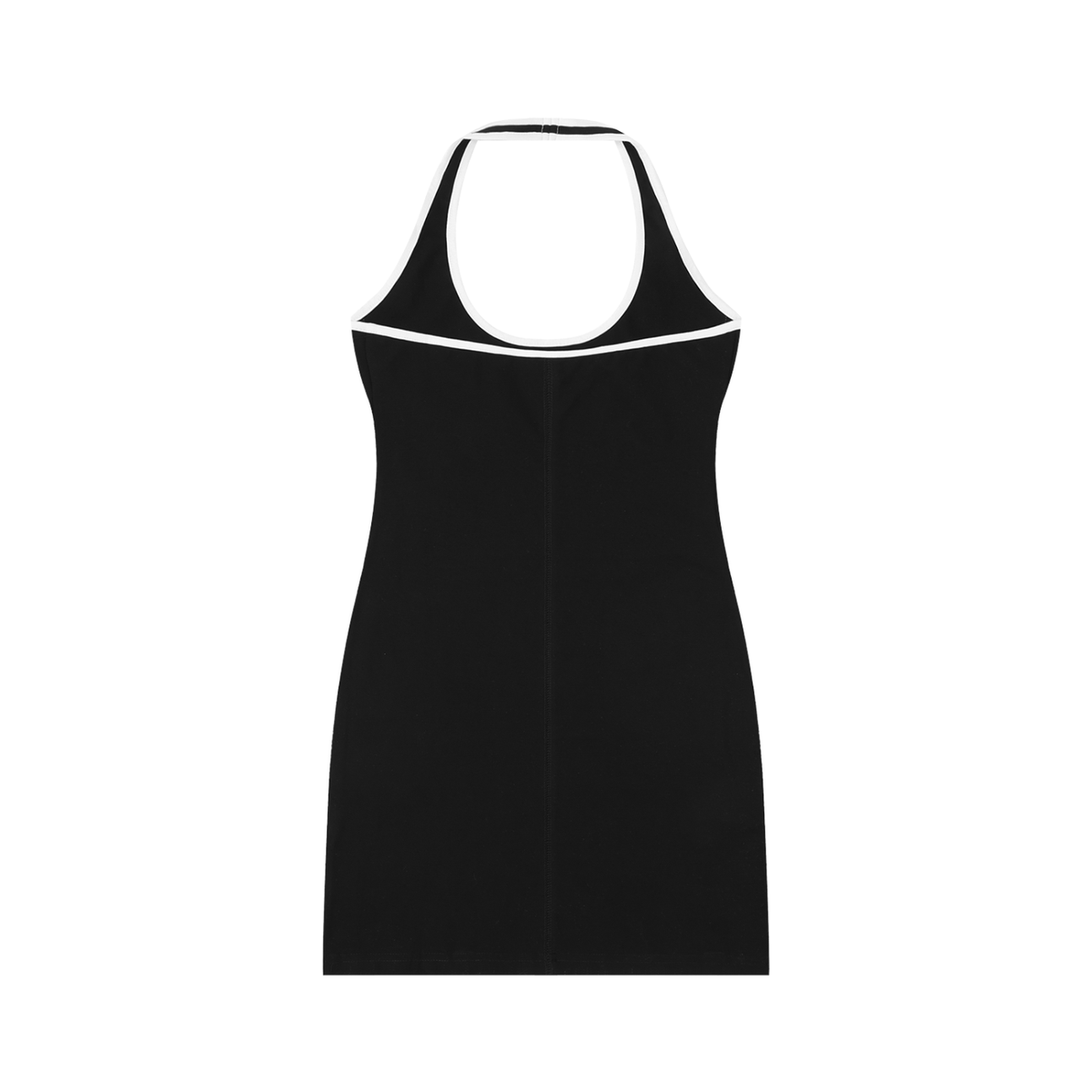 Sleek Halter Midi Dress