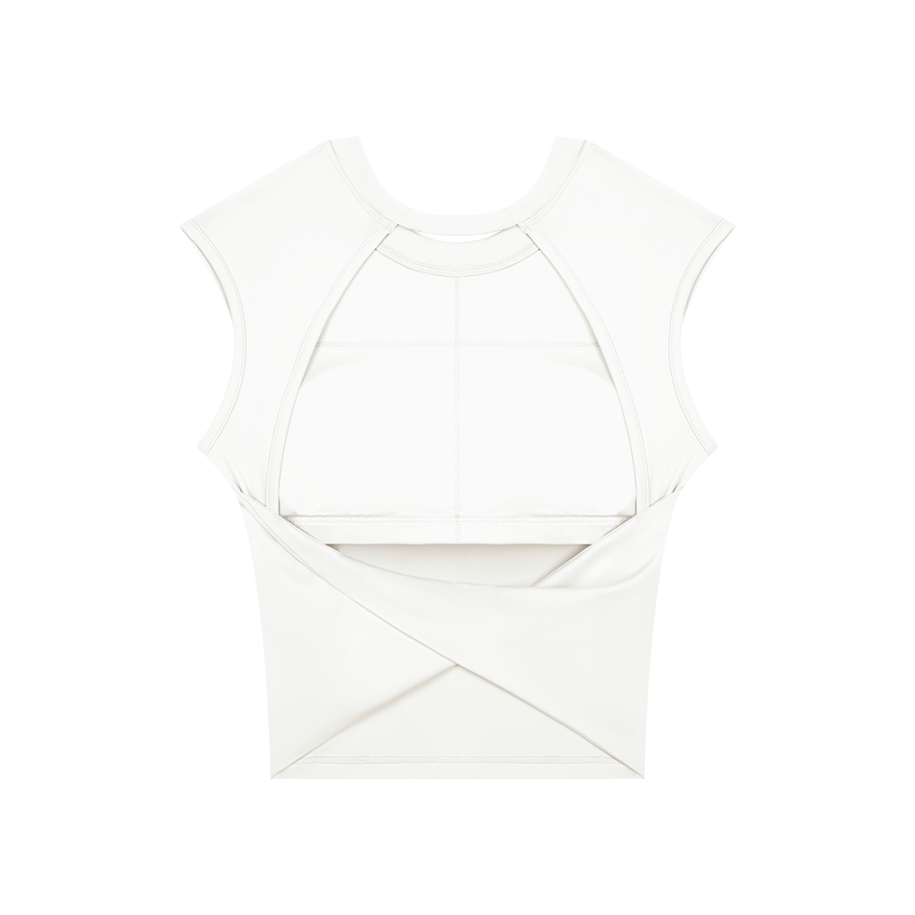 Sleek Open-Back Yoga Tank