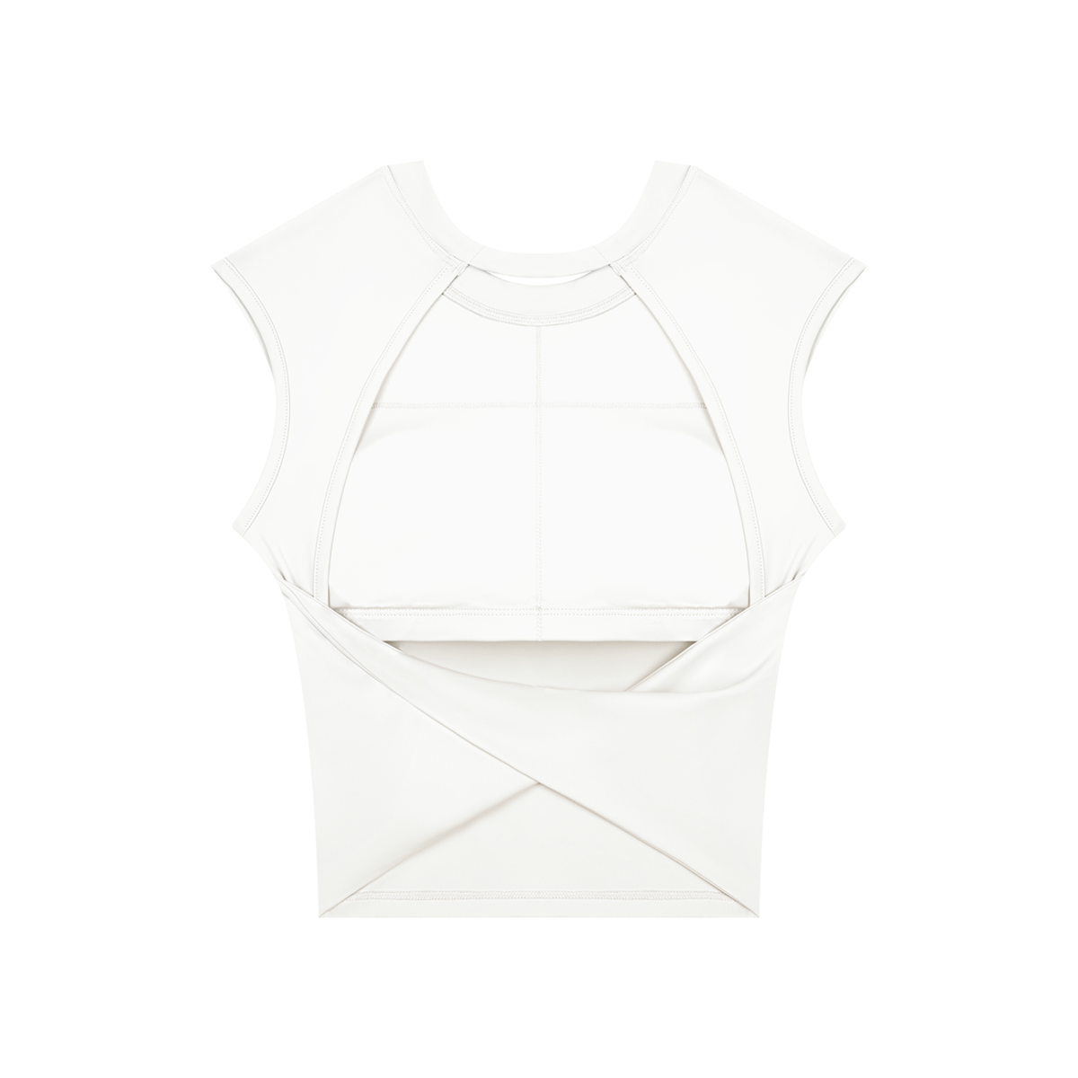 Sleek Open-Back Yoga Tank