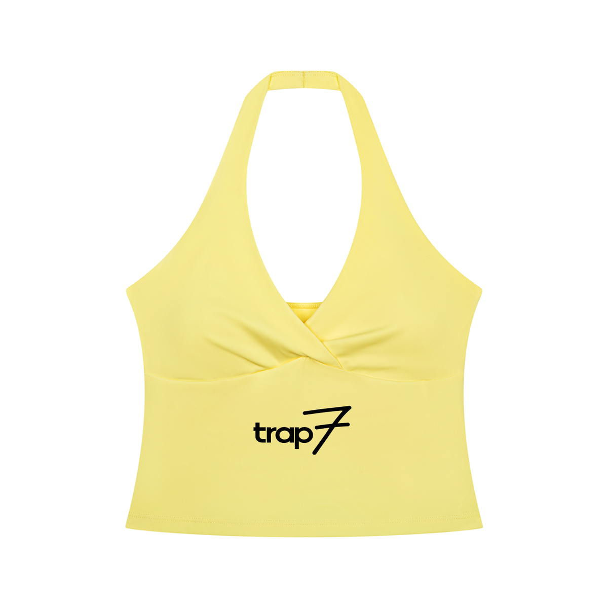 Ruched Halter Active Tank