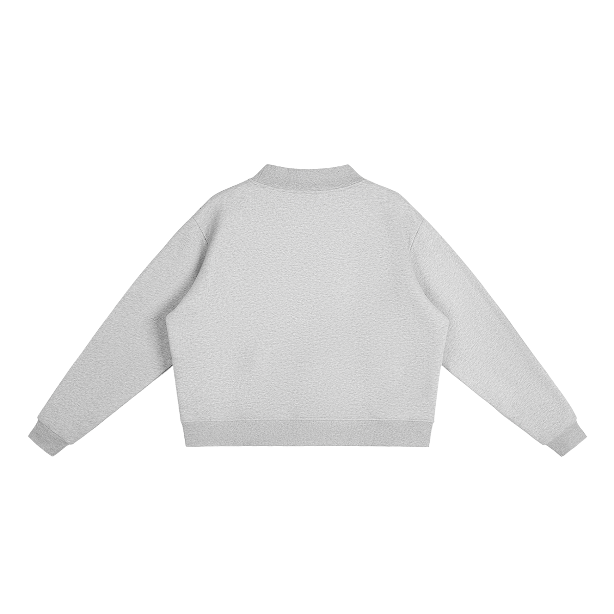 Cozy Mock-Neck Fleece Sweatshirt