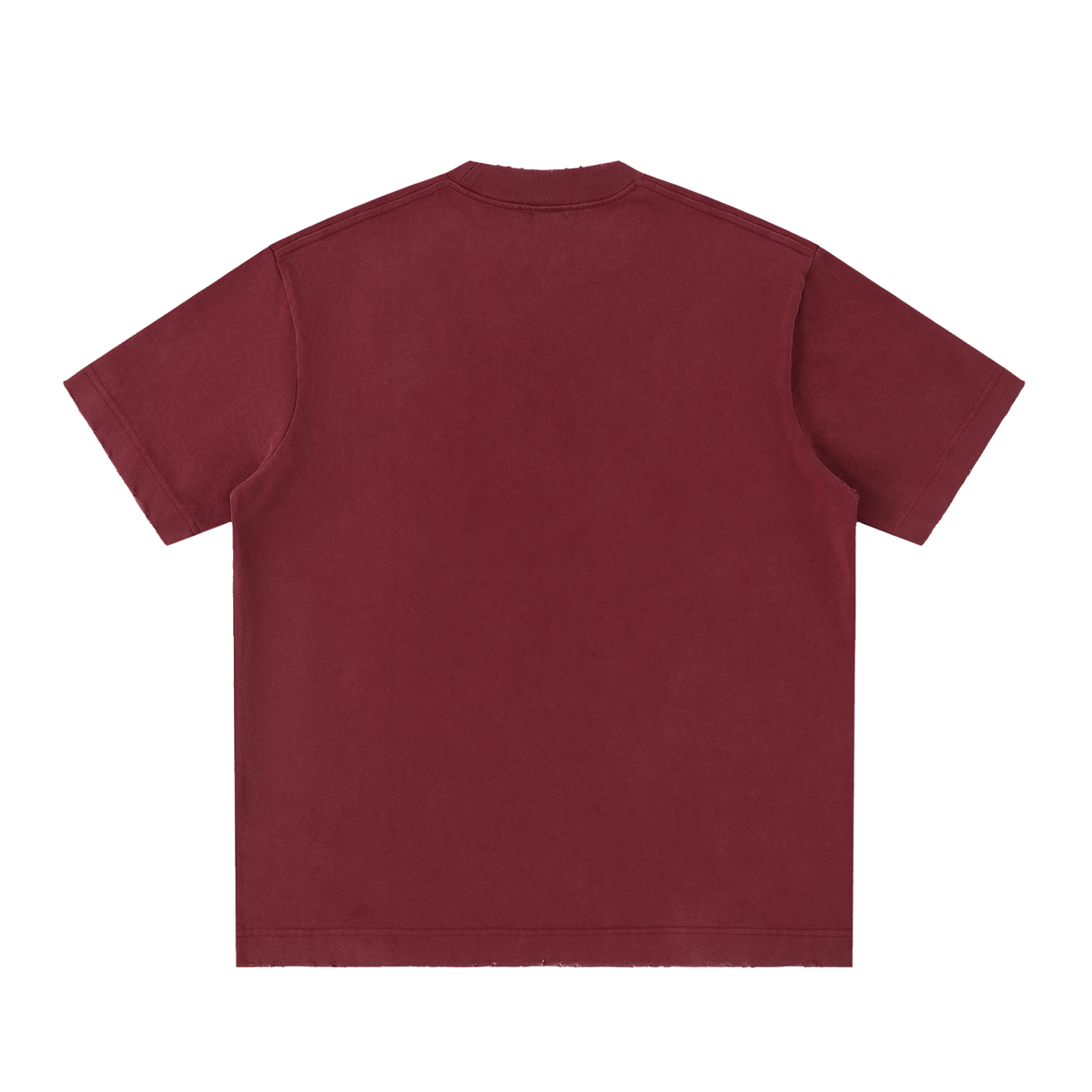 Vintage Washed Frayed-Edge Tee
