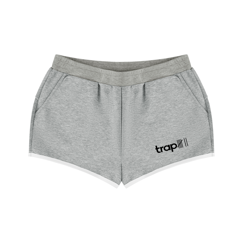 Retro Contrast-Trim Shorts