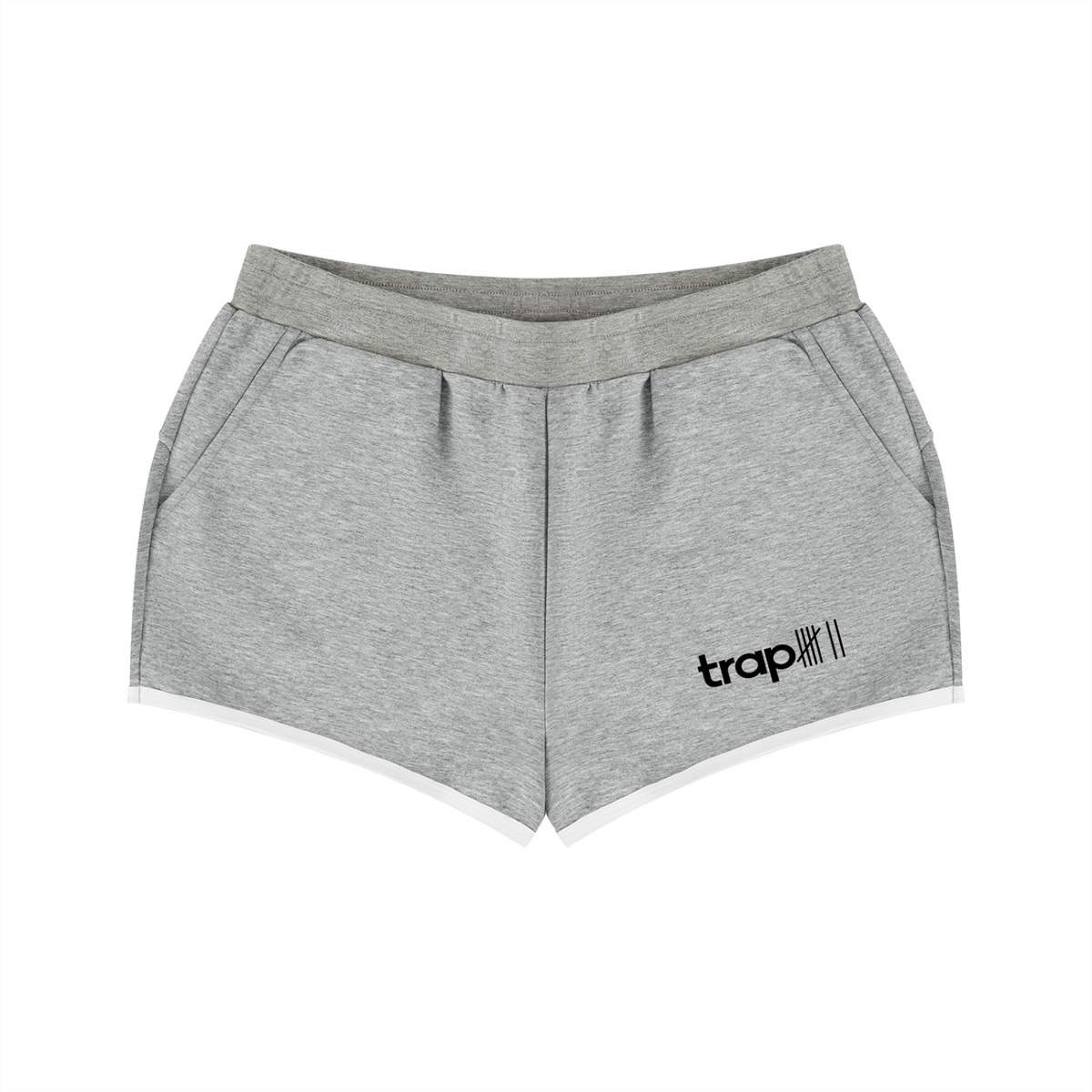 Retro Contrast-Trim Shorts