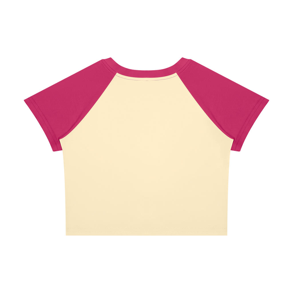 Colorblock Raglan Baby Tee