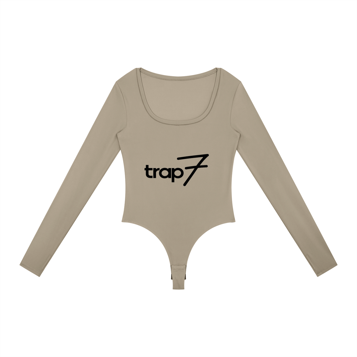 Sleek Long-Sleeve Yoga Bodysuit