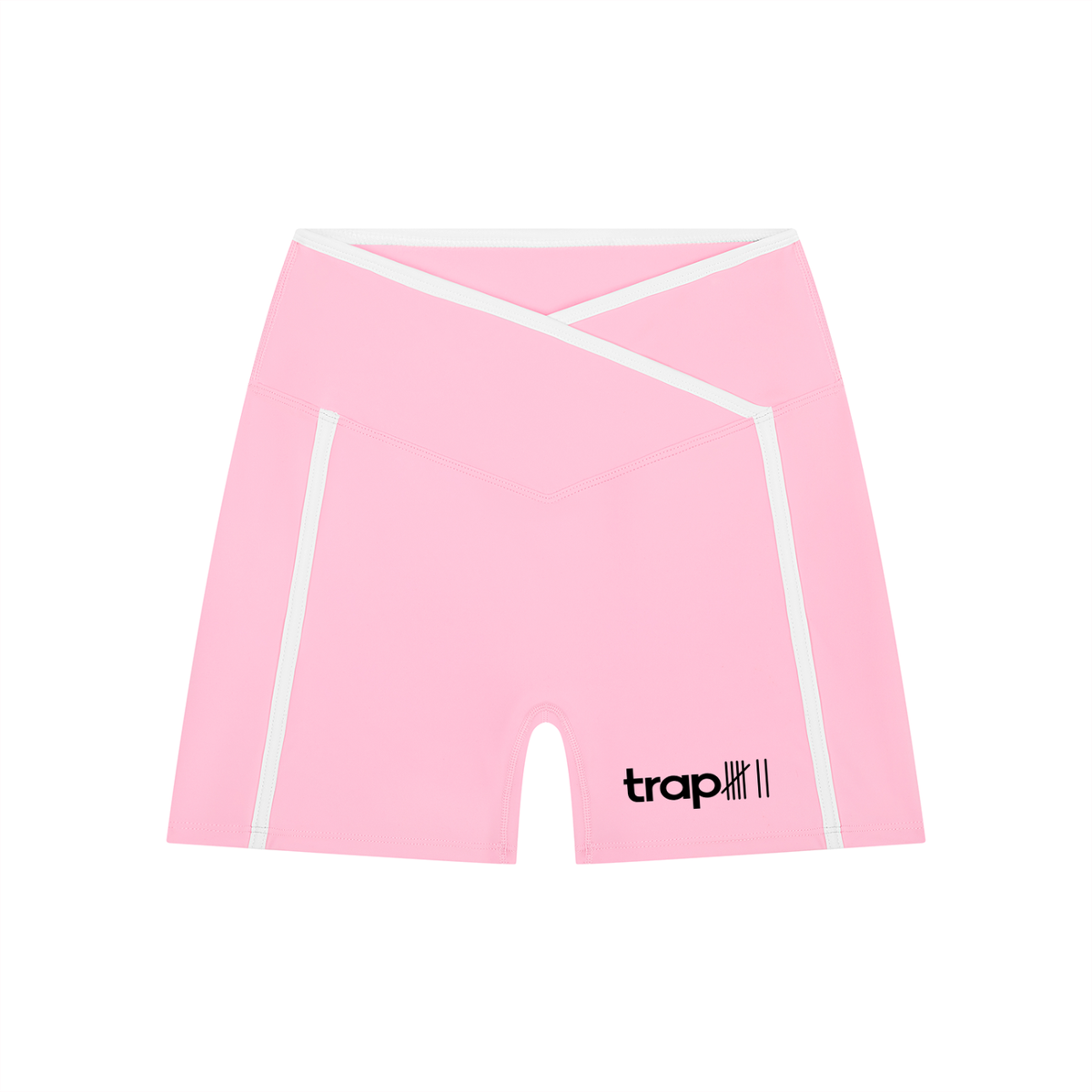 Colorblock High-Rise Active Shorts